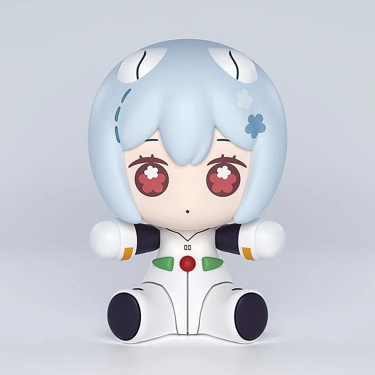 Neon Genesis Evangelion: Rebuild of Evangelion Huggy Good Smile Chibi Figure Rei Ayanami: Plugsuit Ver. 7 cm